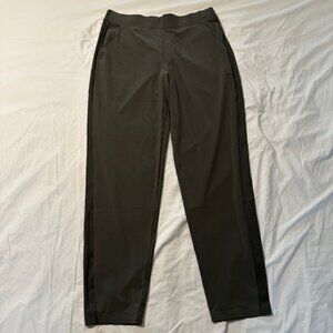 Athleta Brooklyn Ankle Pants, olive green, size 12 Tall